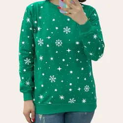 بلوز زنانه تمام چاپ طرح دونه برفی | فروشگاه سلام مامانی