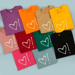 تونیک زنانه طرح قلب جنس پنبه دورس | فروشگاه سلام مامانی