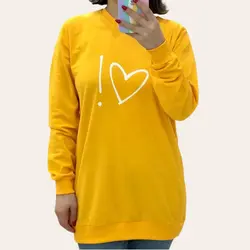 تونیک زنانه طرح قلب جنس پنبه دورس | فروشگاه سلام مامانی