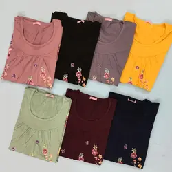 خرید و قیمت تونیک گلدار چیندار | فروشگاه سلام مامانی