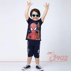 خرید و قیمت ست پسرانه تیشرت شلوارک مرد عنکبوتی سایز 40 تا 55