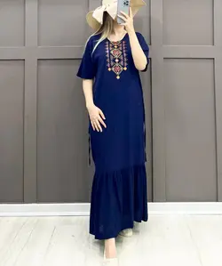 خرید و قیمت پیراهن آستین کوتاه یقه چاپی | سلام مامانی