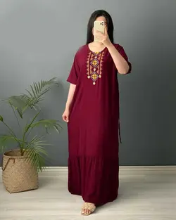 خرید و قیمت پیراهن آستین کوتاه یقه چاپی | سلام مامانی