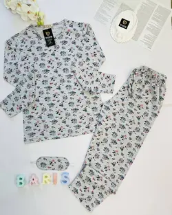 ست بلوز شلوار راحتی زنانه طرح گلدار | فروشگاه سلام مامانی