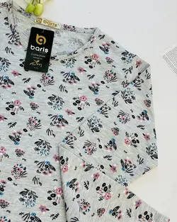 ست بلوز شلوار راحتی زنانه طرح گلدار | فروشگاه سلام مامانی