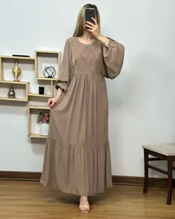 خریدو قیمت پیراهن ساحلی سوزن دوزی