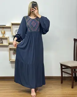 خریدو قیمت پیراهن ساحلی سوزن دوزی