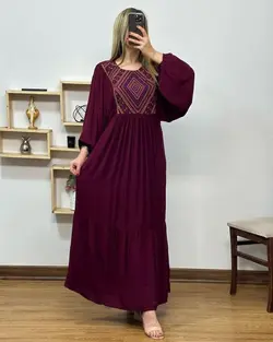 خریدو قیمت پیراهن ساحلی سوزن دوزی