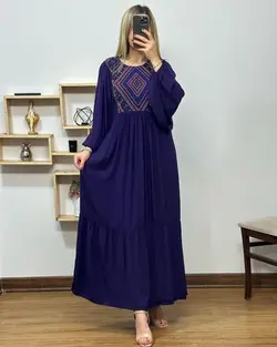 خریدو قیمت پیراهن ساحلی سوزن دوزی