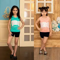 تاپ شلوارک POWI پولک دار | فروشگاه سلام مامانی | فروش انواع لباس زنانه با مناسبترین قیمت