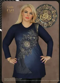 تونیک چاپ ونگین | فروشگاه سلام مامانی | فروش انواع لباس زنانه با مناسبترین قیمت