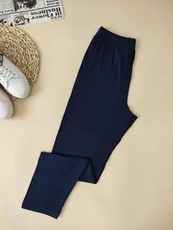 خرید و قیمت شلوار راحتی ساده مشکی مرغک دار 2XL، 4XL