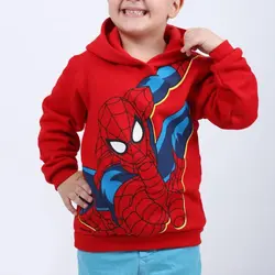 خرید و قیمت هودی پسرانه طرح مرد عنکبوتی سایز 40 تا 55