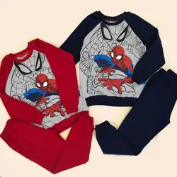 ست بلوز شلوار پسرانه طرح مرد عنکبوتی سایز 40 تا 55