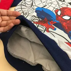 ست بلوز شلوار پسرانه طرح مرد عنکبوتی سایز 40 تا 55