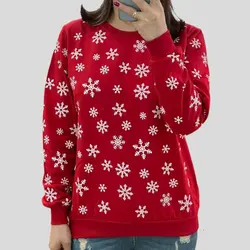 خرید و قیمت بلوز دورس زنانه تمام چاپ دونه برفی