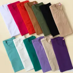 خرید و قیمت تی شرت لانگ ساده رنگی  | پوشاک سلام مامانی