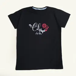 خرید و قیمت تیشرت زنانه طرح نوشته و قلب / سلام مامانی