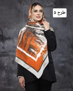 خرید و قیمت روسری زنانه مهگل جنس نخی‌ گارزا