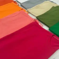 تیشرت‌ ساده رنگی جنس نخ پنبه | فروشگاه سلام مامانی