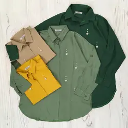 تونیک مانتویی زنانه سنگ دوزی شده شبنم در سلام مامانی