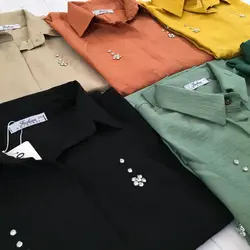 تونیک مانتویی زنانه سنگ دوزی شده شبنم در سلام مامانی