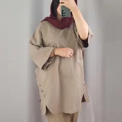 تونیک مانتویی جلو بسته زنانه باران  در فروشگاه سلام مامانی