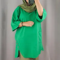 تونیک مانتویی جلو بسته زنانه باران  در فروشگاه سلام مامانی