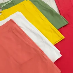 تیشرت‌ ساده رنگی جنس نخ پنبه | فروشگاه سلام مامانی