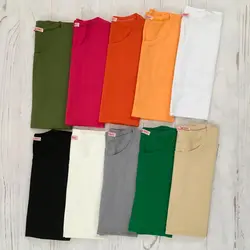 خرید و قیمت تیشرت لانگ قواره بزرگ ساده رنگی  | سلام مامانی