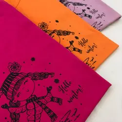 خرید و قیمت تیشرت زنانه طرح دختر اسکیت باز  | پوشاک سلام مامانی