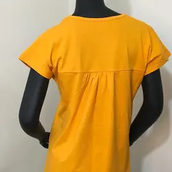 خرید و قیمت تیشرت زنانه یقه هفت گلدوزی شده رزیتا