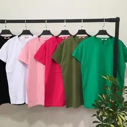 تیشرت‌ ساده رنگی جنس نخ پنبه | فروشگاه سلام مامانی