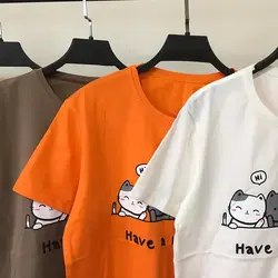 خرید و قیمت تیشرت فانتزی طرح پنج پیشی بازیگوش