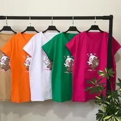 خرید و قیمت تیشرت فانتزی طرح دو خرس ملوس