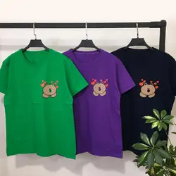 خرید و قیمت تیشرت زنانه طرح فانتزی خرس و قلب در سلام مامانی