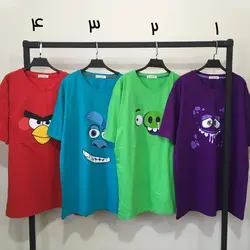 خرید و قیمت تیشرت لانگ انیمیشن در 10 طرح | پوشاک سلام مامانی