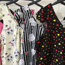 خرید و قیمت پیراهن نخی ساحلی طرح فانتزی عروسکی | سلام مامانی