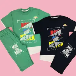 تیشرت شلوارک پسرانه سایز 35 تا 50 | فروشگاه سلام مامانی