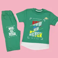 تیشرت شلوارک پسرانه سایز 35 تا 50 | فروشگاه سلام مامانی