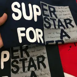 خرید و قیمت تیشرت شلوارک پسرانه طرح سوپر استار