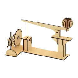 پازل سه بعدی متحرک ماشین مرکب