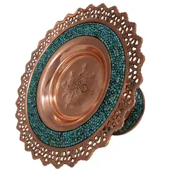 شیرینی خوری فیروزه کوب مدل لب شبکه سایز 3