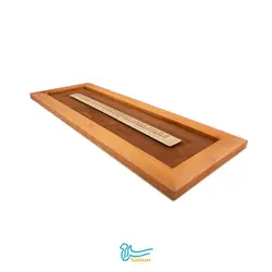 تابلو چوبی طرح صلوات خاصه مجموعه سیاه مشق