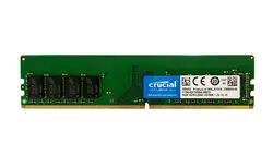 رم دسکتاپ DDR4 تک کاناله 2666 مگاهرتز CRUCIAL ظرفیت 8GB