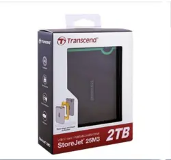 هارد اکسترنال TRANSCEND مدل StoreJet 25M3 ظرفیت 2TB