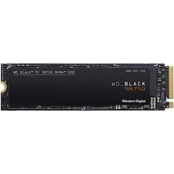 حافظه SSD وسترن دیجیتال مدل BLACK SN750 NVME ظرفیت 250 گیگابایت
