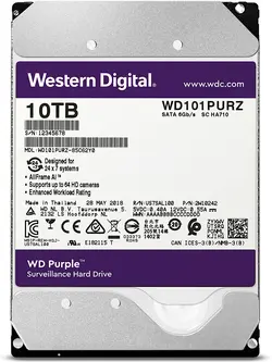 هارد اینترنال WD PURPLE 10TB