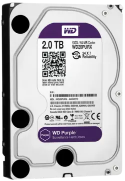 هارد اینترنال WD PURPLE 2TB