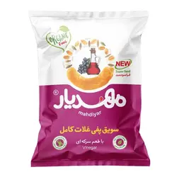 سویق پفی غلات با طعم سرکه نمکی
